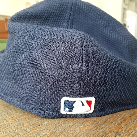 ⚾️59fifty New Era Atlanta Braves American Flag Hat/Cap Preowned - Picture 2 of 4